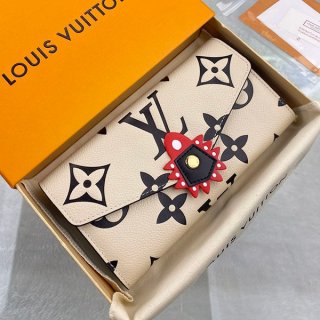 ルイヴィトン 財布 本物 サラ ウォレット モノグラム 長財布 M69514