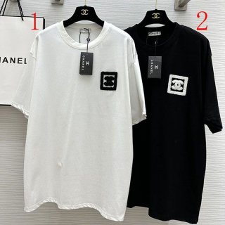 《大人気》シャネル ccロゴTシャツ 本物 shk78373