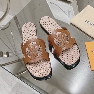 入手困難品！ルイヴィトン Isola ウェッジサンダル 本物 vul33560