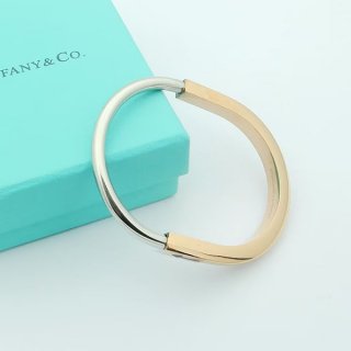 国内発すぐ届く☆ティファニー ロックバングル 本物 ブレスレット 華やか 3色 Til48479