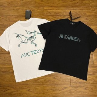 超人気 ジルサンダー アークテリクス コラボ 半袖 Tシャツ 本物 Jiu30834