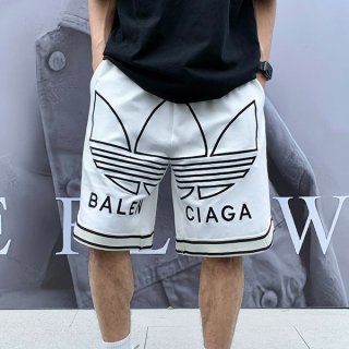 大人気！バレンシアガ アディダス 本物 ストライプディテール トラック パンツ bak25950