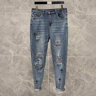 【日本未発売】クロムハーツ x Drake Levis クロス デニム本物【マイアミ限定】 Kun72102