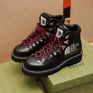 グッチ ノースフェイス 本物メンズ ショートブーツ超限定 gud39061