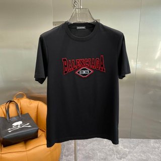 バレンシアガ 本物 オーバーサイズ ロゴ Tシャツ bad29279