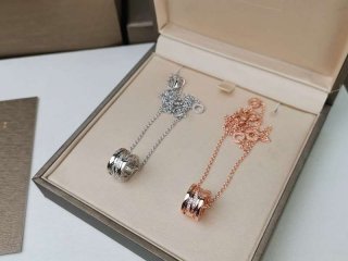 ギフトに最適ブルガリ ビーゼロワン ダイヤ ネックレス 本物 S360 Buz09936