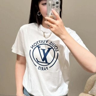 大人気!ルイヴィトン フロック Tシャツ 本物 1AFTTZ