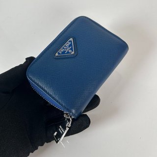 プラダ サフィアーノトライアングル コインケース 本物 2MM003