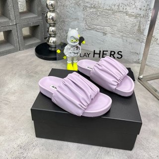 ジルサンダー ロゴプリーツサンダル 本物 Jih06895