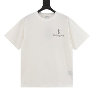 n級 おすすめサンローラン 本物 シグネチャーロゴ Ｔシャツ Sai97578