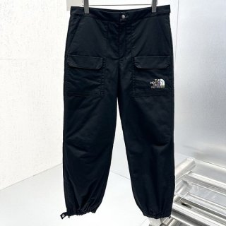 高級ブランドグッチ×ザノースフェイス 本物 テクニカルコットンカーゴパンツ gul88573