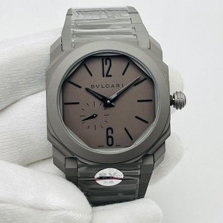 大人気!!新色ブルガリ 本物 時計 オクト ローマ 41mm Octo Roma Bul87796