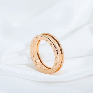 n級品 おすすめ ブルガリ リング 本物 ビーゼロワン ピンクゴールド 18K Buw22532