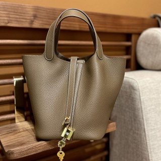 送料無料 エルメス ピコタンロック 本物 トートバッグ PM18 erp19169