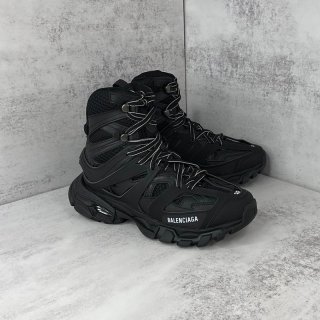 秋冬新作 バレンシアガ スニーカー 本物 TRACK HIKE ロゴ レースアップ ハイカット 654866W3CP31000
