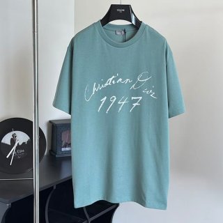 ブティックディオール 手書き風 1947 ロゴtシャツ 本物 dev52471