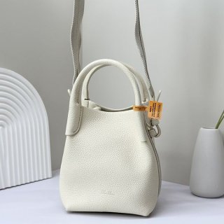 ☆超人気☆ロロピアーナ マイクロ ベイル レザー ショルダー ハンドバッグ本物 FAM794
