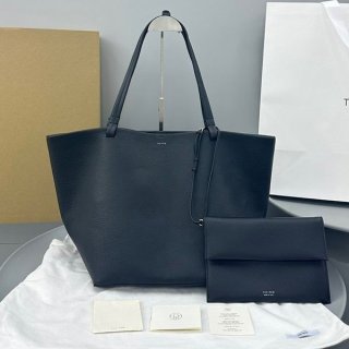 高品質ザロウ PARK 3 本物 ロゴ グレイン レザー トートバッグ zaa08219