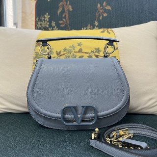 ☆超人気☆ヴァレンティノ V Logo Leather 本物 ショルダーバッグ Vui58306