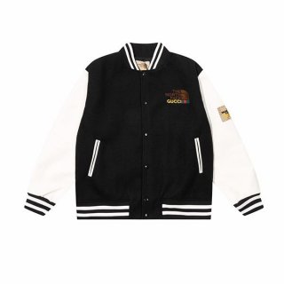 希少色グッチ ノースフェイス ジャケット スタジャン 本物 gub37390
