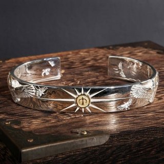 メルカリ ゴローズ 本物 バングル イーグル ブレスレット シルバー ストリート アメカジ アクセ goa05092