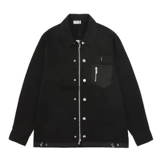 争奪戦ディオール AND SACAI オーバーシャツ デニムジャケット 本物 deq57755