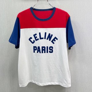 新デザインセリーヌ コットンジャージー ルーズ 半袖 Tシャツ 本物 Cet24695