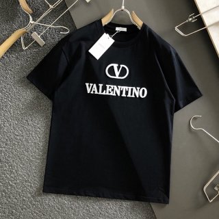 大人気!!新色ヴァレンティノ VLTNロゴ コットンパッチワーク Tシャツ 本物 Vub00467