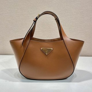 可愛い プラダ ミディアム レザー トートバッグ 本物 pum37388