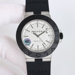 送料無料 ブルガリ 本物 ディアゴノ 40mm オートマティック DG40C6SVD