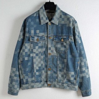 秋冬大セールルイヴィトン 本物 ダミエクラシックデニムジャケット 1AFHUX