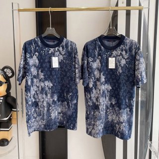 ルイヴィトン 本物 tシャツ モノグラムタイ ダイプリンテッド 1A99VL