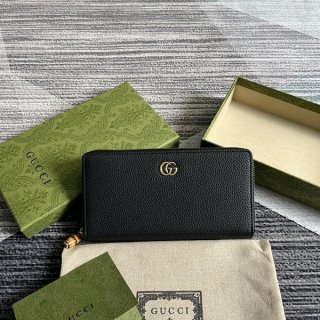 お洒落 グッチ GGマーモント 本物 長財布 ギフトに最適 gul55903