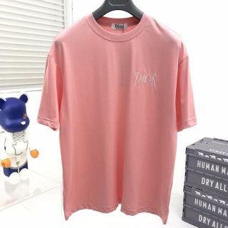 送料込ディオール Tシャツ 本物 リネン コットンジャージー deo90298