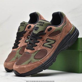 ニューバランス993 本物 エメレオンドレ "ブラウン" スニーカー nym63747