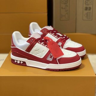 大人気!ルイヴィトン 本物 スニーカー LV トレーナー vuv34941
