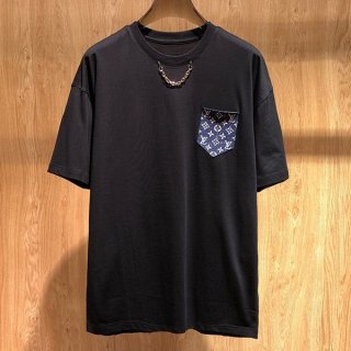 人気No1 ルイヴィトン モノグラムポケット 本物 Tシャツ vuh59629