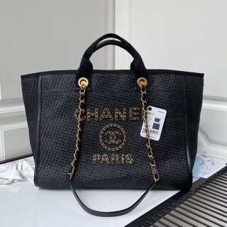 希少色 シャネル 本物 ドーヴィル トートバッグ 2way sho25396