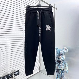 モンクレール 本物 ドローストリング スウェットパンツ pue47156