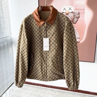 限定希少 グッチ GGキャンバス ジャケット 本物 guv27912