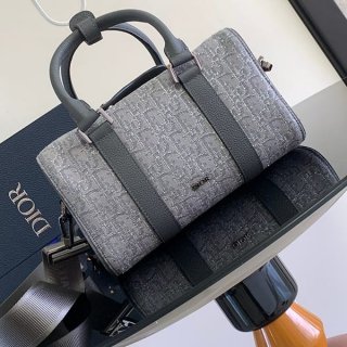 世界中で大人気ディオール オブリーク リンゴット26 バッグ 本物 ルテニウム den63728