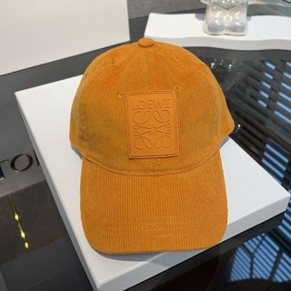 ☆超人気☆ロエベCorduroy アナグラム本物ベースボールキャップ K820358
