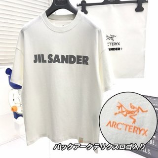 【日本未発売】ジルサンダー アークテリクス tシャツ 本物 リフレクティブ コラボTシャツ 男女兼用 Jik36565