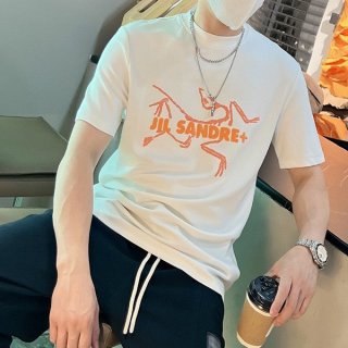 ジルサンダー+ x アークテリクス 本物 リフレクティブ コラボTシャツ Jip73646