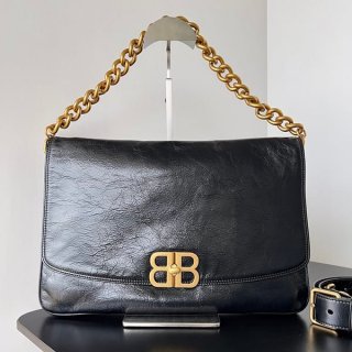 売上総額１位！バレンシアガ BB Soft スモールフラップバッグ 本物 bau34942