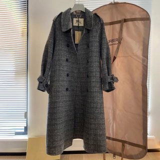 ☆超人気☆バーバリー 大人気 カシミヤトレンチコート 本物 Bao70343