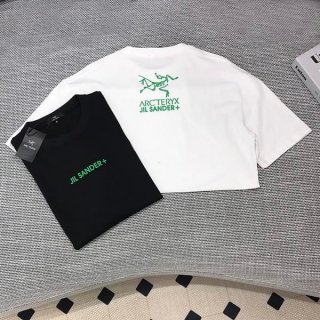 素敵なジルサンダー+ x アークテリクス 本物 リフレクティブ コラボTシャツ 男女兼用 2色 Jih05398