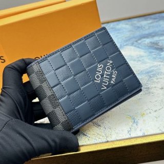 すぐ届くルイヴィトン 本物 ポルトフォイユスレンダー 財布 ダミエ N60544