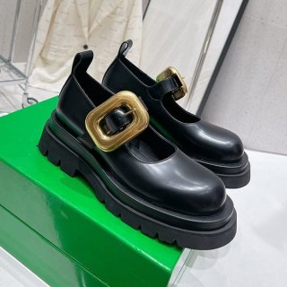 すぐ届くボッテガ ヴェネタ 本物 メリージェーンシューズ bov39666