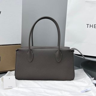稀少THE ROW 本物 レザートップハンドル バッグ zah10142